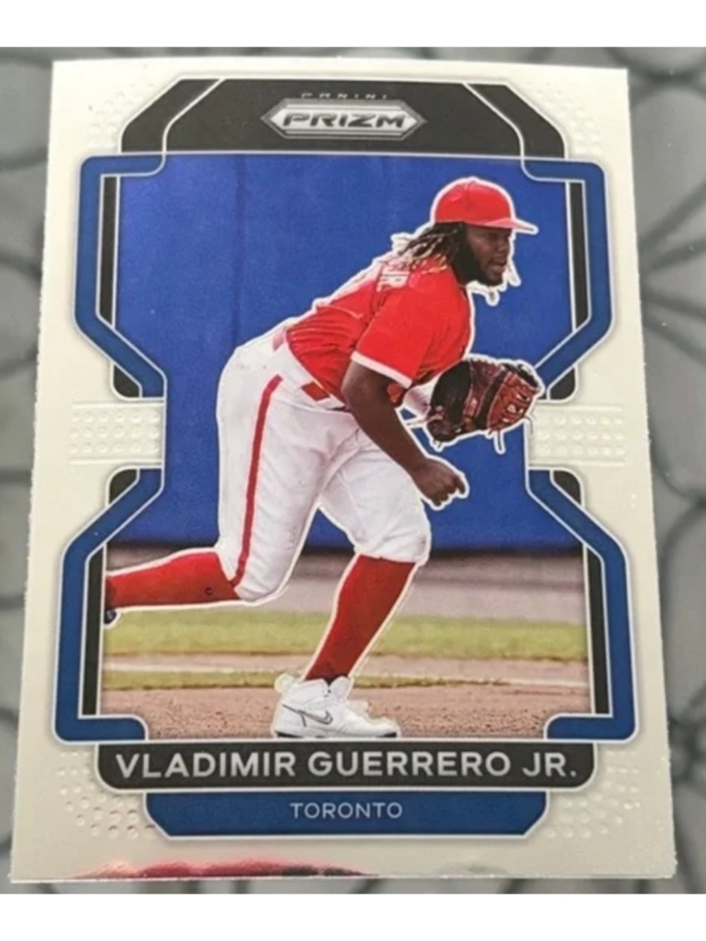 Vladimir Guerrero Jr 2022 Panini PrizmToronto Blue Jays Baseball Card